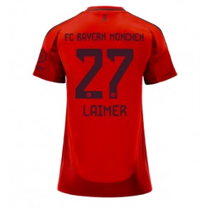 Bayern Munich Konrad Laimer #27 Hemmatröja Dam 2024-25 Kortärmad